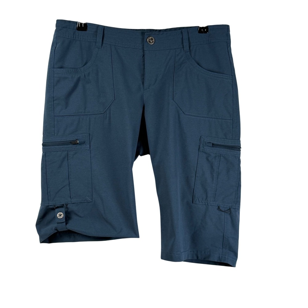 Kuhl Horizn Horizon Shorts Cargo Ripstop Roll Up Cuff Quick Dry 6304 Womens 8